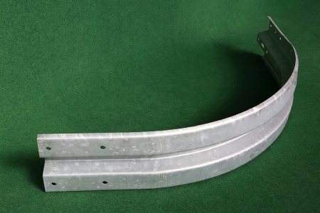 Schutzplanken-Holm Profil B, Radius 1,2m (90°)